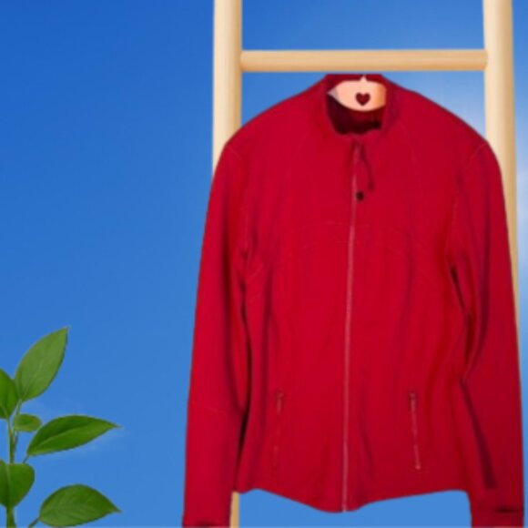 LULULEMON "Define" Jacket - Size 8 – Red (Cranberry/True Red) - Picture 1 of 12